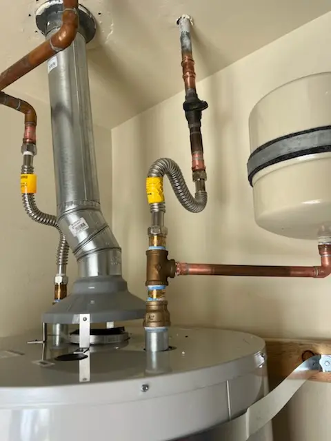 Water heater installation and plumbing repair in Dudley